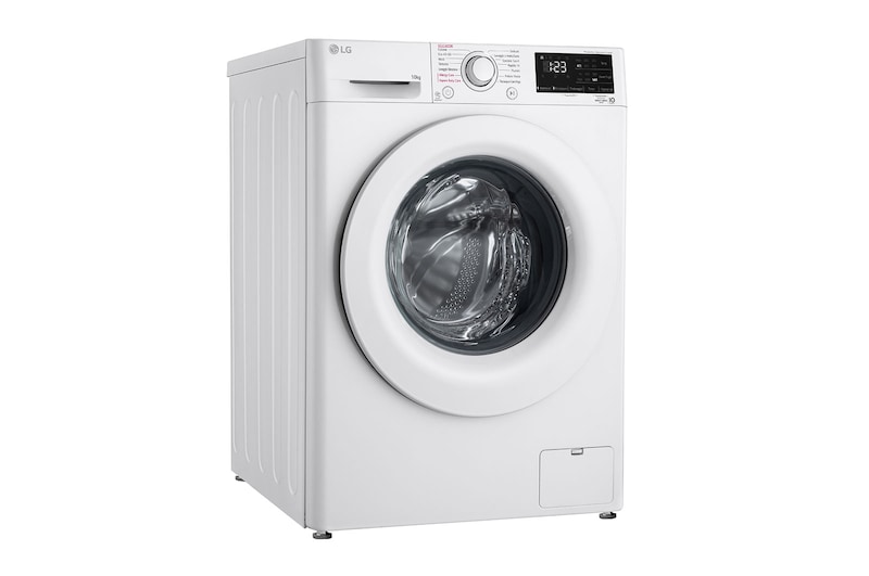 LG Lavatrice 9kg AI DD™ | Serie V3 Classe A/A/A | 1400 giri, Lavaggio a vapore, Allergy Care, Motore Direct Drive | White, F4WV309S3AA