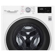 LG Lavatrice 9kg AI DD™ | Serie V3 Classe B | 1400 giri, Lavaggio a vapore, Allergy Care | White, F4WV309SIL