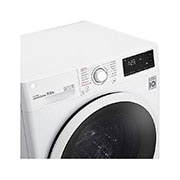 LG Lavatrice 10,5kg AI DD™ | Serie V3 Classe B | 1400 giri, Lavaggio a vapore, Inverter Direct Drive | White, F4WV310STE