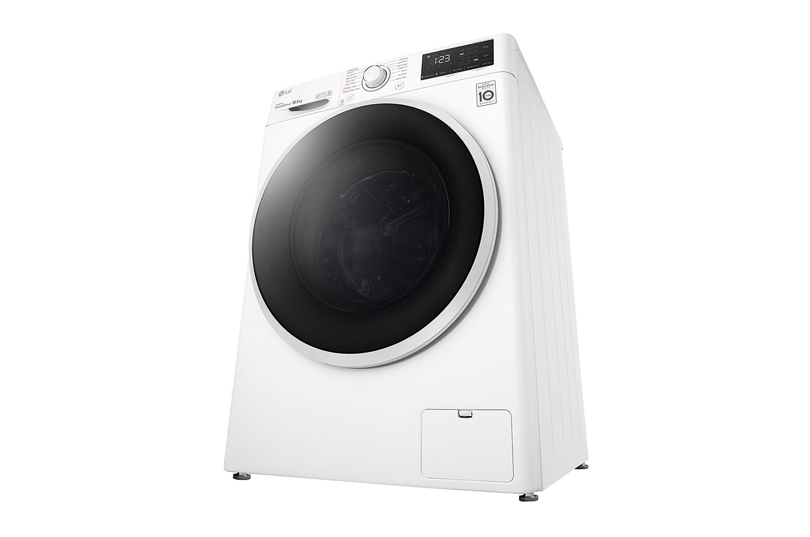 LG Lavatrice 10,5kg AI DD™ | Serie V3 Classe B | 1400 giri, Lavaggio a vapore, Inverter Direct Drive | White, F4WV310STE