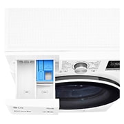 LG Lavatrice 9kg AI DD™ | Serie V5 Classe B | 1400 giri, TurboWash, Inverter Direct Drive, Wi-Fi | White, F4WV509N0E