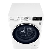 LG Lavatrice 9kg AI DD™ | Serie V5 Classe B | 1400 giri, TurboWash, Inverter Direct Drive, Wi-Fi | White, F4WV509N0E