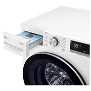 LG OFFERTA Lavatrice + Asciugatrice: Lavatrice 9kg AI DD™ + Asciugatrice 8kg Pompa di calore, F4WV509S0EA.RH80M3