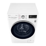 LG Lavatrice 9kg AI DD™ | Serie V5 Classe B | 1400 giri, TurboWash, Autodosaggio, Vapore, Wi-Fi | White, F4WV509S0EA