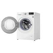 LG Lavatrice 9kg AI DD™ | Serie V5 Classe B | 1400 giri, TurboWash, Autodosaggio, Vapore, Wi-Fi | White, F4WV509S0EA