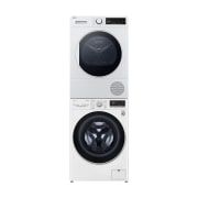 LG OFFERTA Lavatrice + Asciugatrice: Lavatrice 9kg AI DD™ + Asciugatrice 8kg Pompa di calore, F4WV509S0EA.RH80M3