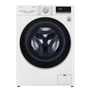 LG Lavatrice 9kg AI DD™ | Serie V5 Classe B | 1400 giri, TurboWash, Lavaggio a vapore, Wi-Fi | White, F4WV509S1E