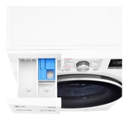LG Lavatrice 9kg AI DD™ | Serie V5 Classe B | 1400 giri, TurboWash, Lavaggio a vapore, Wi-Fi | White, F4WV509S1E