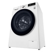 LG Lavatrice 9kg AI DD™ | Serie V5 Classe B | 1400 giri, TurboWash, Lavaggio a vapore, Wi-Fi | White, F4WV509S1E