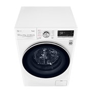 LG Lavatrice 9kg AI DD™ | Serie V5 Classe B | 1400 giri, TurboWash, Autodosaggio, Vapore, Wi-Fi | White, F4WV509S1EA