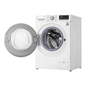 LG Lavatrice 9kg AI DD™ | Serie V5 Classe B | 1400 giri, TurboWash, Autodosaggio, Vapore, Wi-Fi | White, F4WV509S1EA