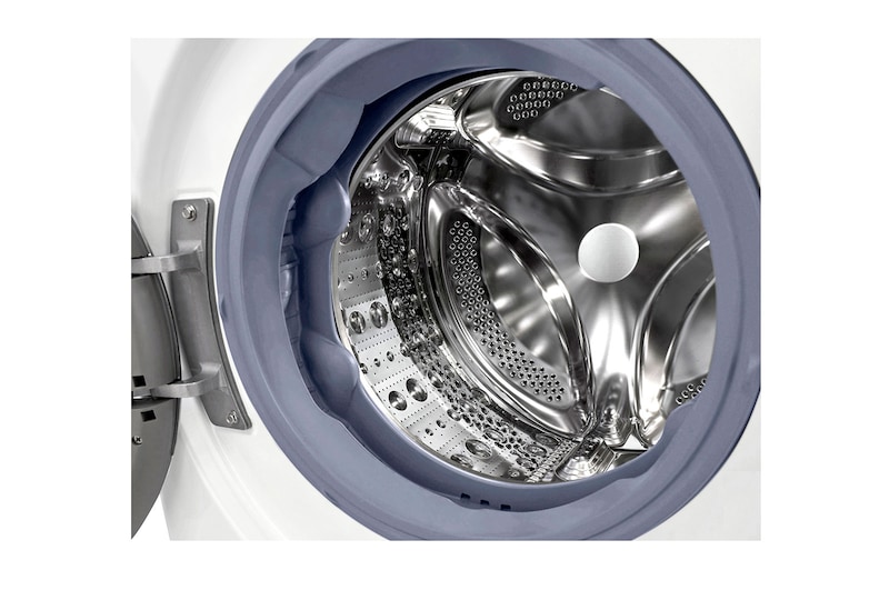 LG Lavatrice 10,5kg AI DD™ | Serie V5 Classe B | 1400 giri, TurboWash, Lavaggio a vapore, Wi-Fi | White, F4WV510S0E