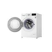 LG Lavatrice 10,5kg AI DD™ | Serie V5 Classe B | 1400 giri, TurboWash, Lavaggio a vapore, Wi-Fi | White, F4WV510S1E