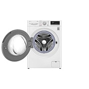 LG Lavatrice 10,5kg AI DD™ | Serie V5 Classe B | 1400 giri, TurboWash, Lavaggio a vapore, Wi-Fi | White, F4WV510S1EA