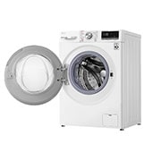 LG Lavatrice 8kg AI DD™ | Serie V7 Classe A/A/A | 1400 giri, TurboWash 360, Lavaggio a vapore, Wi-Fi | White, F4WV708S1E