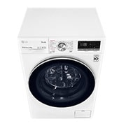 LG Lavatrice 8kg AI DD™ | Serie V7 Classe A/A/A | 1400 giri, TurboWash 360, Lavaggio a vapore, Wi-Fi | White, F4WV708S2E