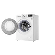 LG Lavatrice 8kg AI DD™ | Serie V7 Classe A/A/A | 1400 giri, TurboWash 360, Lavaggio a vapore, Wi-Fi | White, F4WV708S2E