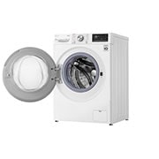 LG Lavatrice 10,5kg AI DD™ | Serie V7 Classe AAA | 1400 giri, TurboWash 360, Autodosaggio, Vapore, Wi-Fi | White, F4WV710S2EA