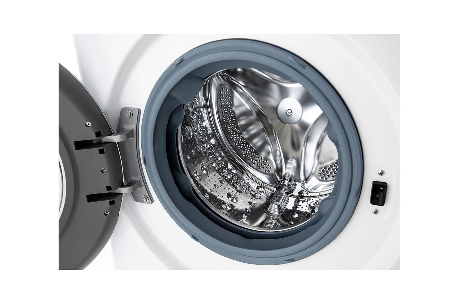 LG Lavatrice 12kg AI DD™ | Serie V9 Classe A/A/A | 1400 giri, TurboWash 360, Autodosaggio, Vapore antipiega, Wi-Fi | White, F4WV912P2EA