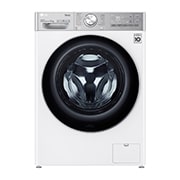 LG Lavatrice 12kg AI DD™ | Serie V9 Classe A/A/A | 1400 giri, TurboWash 360, Autodosaggio, Vapore antipiega, Wi-Fi | White, F4WV912P2EA