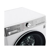 LG Lavatrice 12kg AI DD™ | Serie V9 Classe A/A/A | 1400 giri, TurboWash 360, Autodosaggio, Vapore antipiega, Wi-Fi | White, F4WV912P2EA