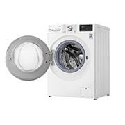 LG Lavatrice 9kg AI DD™ | Serie V7 Classe A | 1600 giri, TurboWash 360, Autodosaggio, Vapore, Wi-Fi | White, F6WV709S2EA