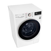 LG Lavatrice 9kg AI DD™ | Serie V7 Classe A-10%* | 1600 giri, TurboWash 360, Lavaggio a vapore, Wi-Fi | White, F6WV709SGA