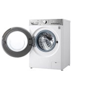 LG Lavatrice 9kg AI DD™ | Serie V9 Classe A | 1600 giri, TurboWash 360, Vapore antipiega, Wi-Fi | White, F6WV909P2E