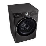 LG Lavatrice 10,5kg AI DD™ | Serie V9 Classe A | 1600 giri, TurboWash 360, Autodosaggio, Vapore antipiega, Wi-Fi | Black Steel, F6WV910P2SA