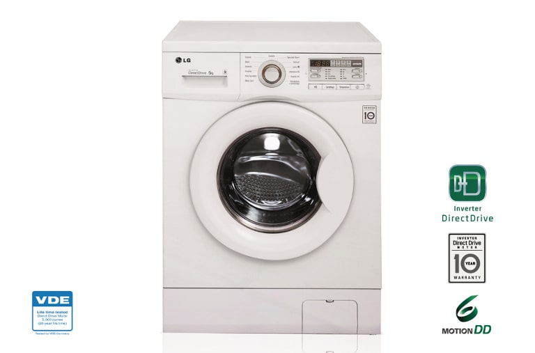 LG Lavatrice Slim 6 Kg Oblò Bianco, FH0G7NDN0