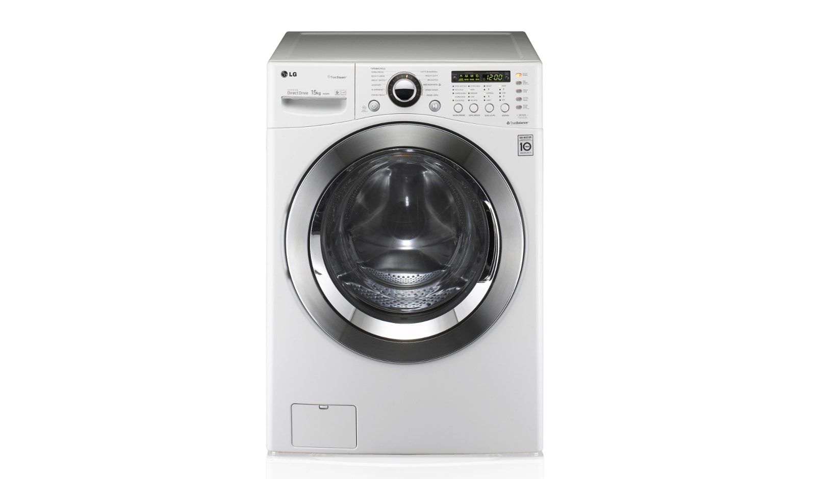 LG Lavatrice 15 Kg  Oblò Cromato, FH255FD