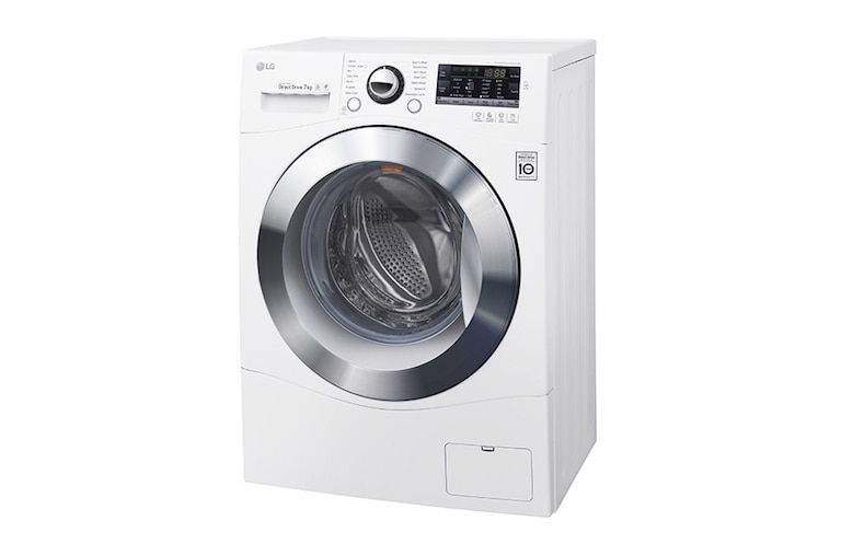 LG Lavatrice Slim TurboWash™ 7 Kg Oblò Cromato, FH2A8HDN2