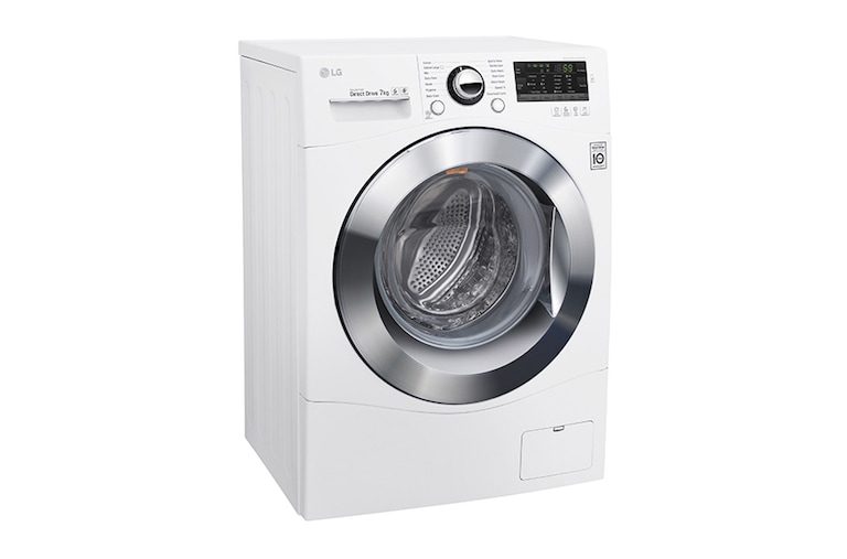 LG Lavatrice Slim TurboWash™ 7 Kg Oblò Cromato, FH2A8HDN2