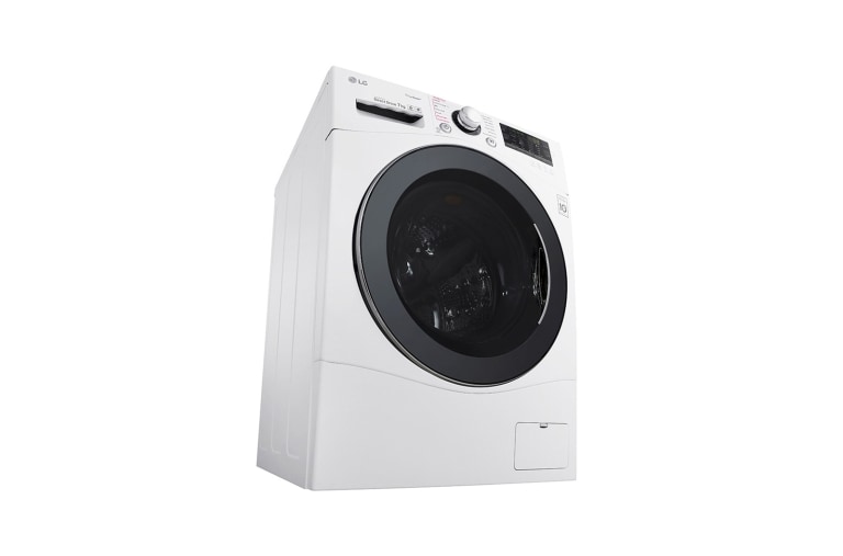 LG Lavatrice Slim TurboWash™ 7 Kg Oblò Silver, FH2A8HDS2