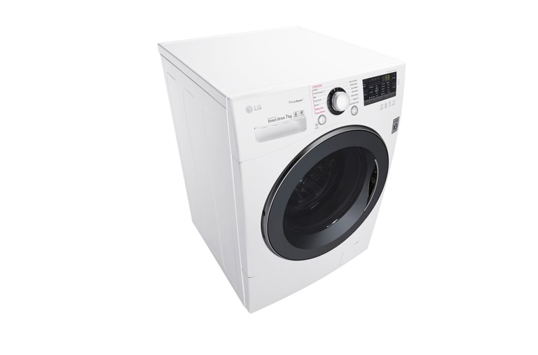 LG Lavatrice Slim TurboWash™ 7 Kg Oblò Silver, FH2A8HDS2