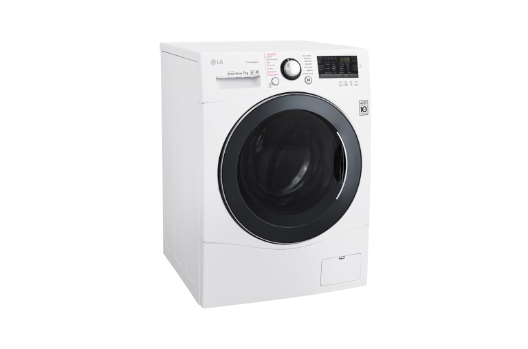 LG Lavatrice Slim TurboWash™ 7 Kg Oblò Silver, FH2A8HDS2