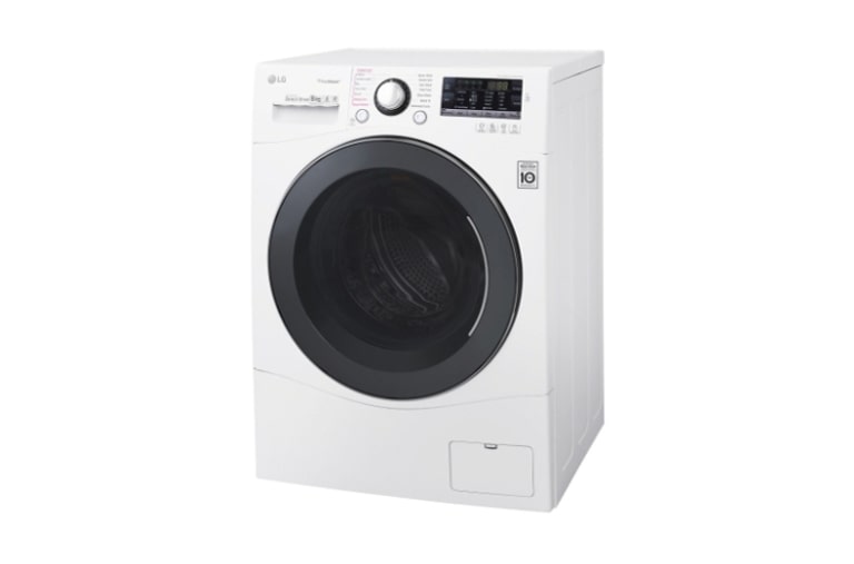 LG Lavatrice TurboWash™ 8 Kg Lavaggio a vapore Oblò Silver, FH2A8TDS2