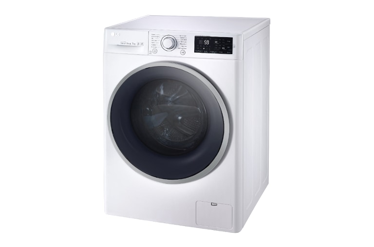 LG Lavatrice Slim TurboWash™ 7 Kg Oblò cromato , FH2U2HDN1