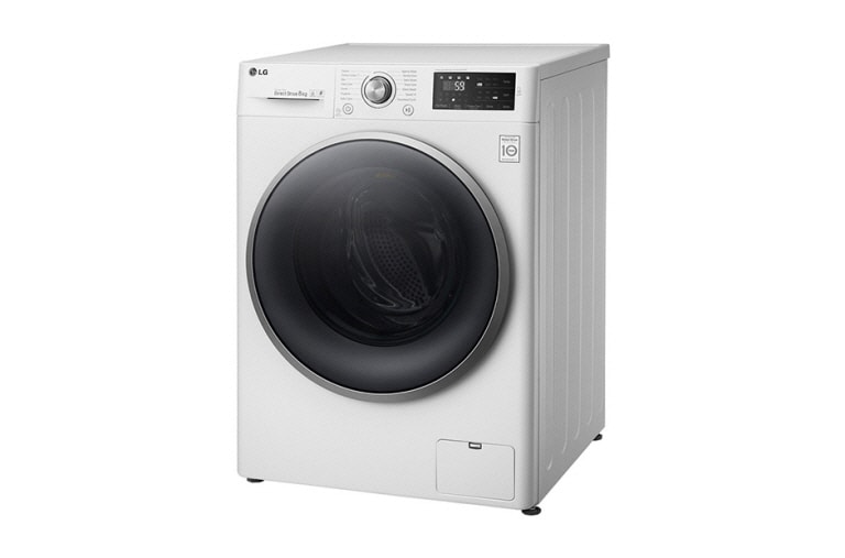 LG Lavatrice TurboWash™ 8 Kg Oblò Silver, FH2U2TDN1