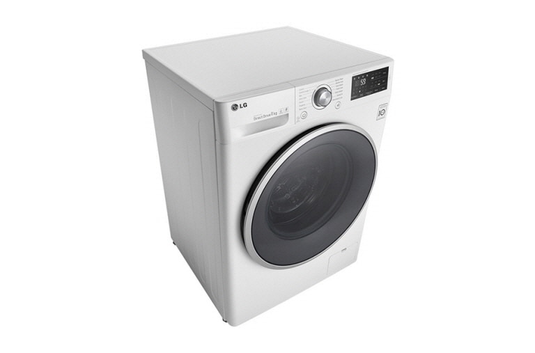LG Lavatrice TurboWash™ 8 Kg Oblò Silver, FH2U2TDN1