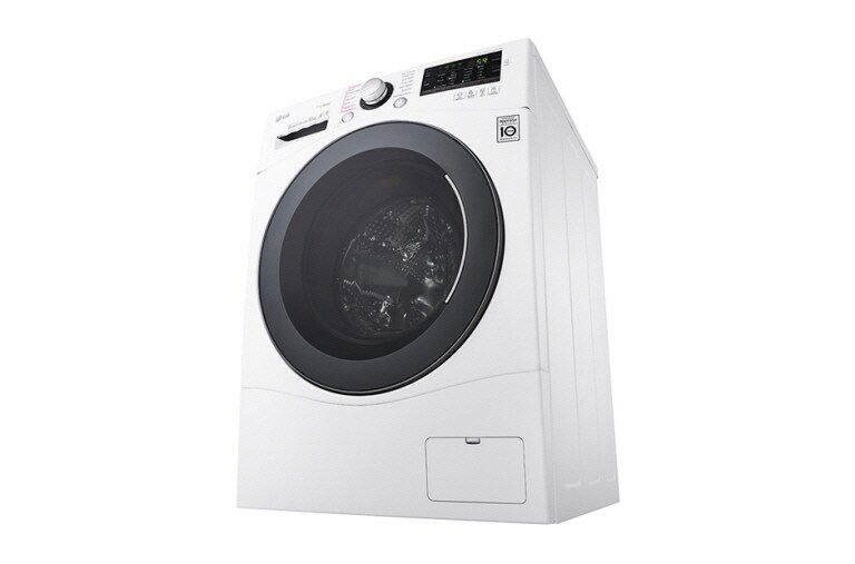 LG Lavatrice TurboWash™ 10 Kg Lavaggio a vapore Oblò Silver, FH4A8JDS2