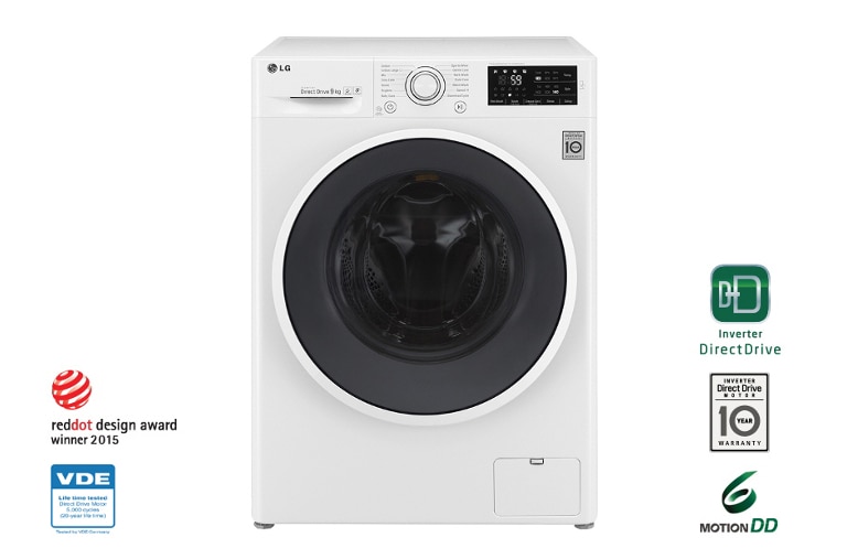 LG Lavatrice TurboWash™ 9 Kg Oblò Silver, FH4U2VDN1