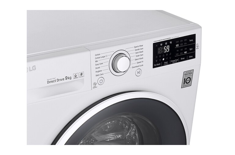 LG Lavatrice TurboWash™ 9 Kg Oblò Silver, FH4U2VDN1