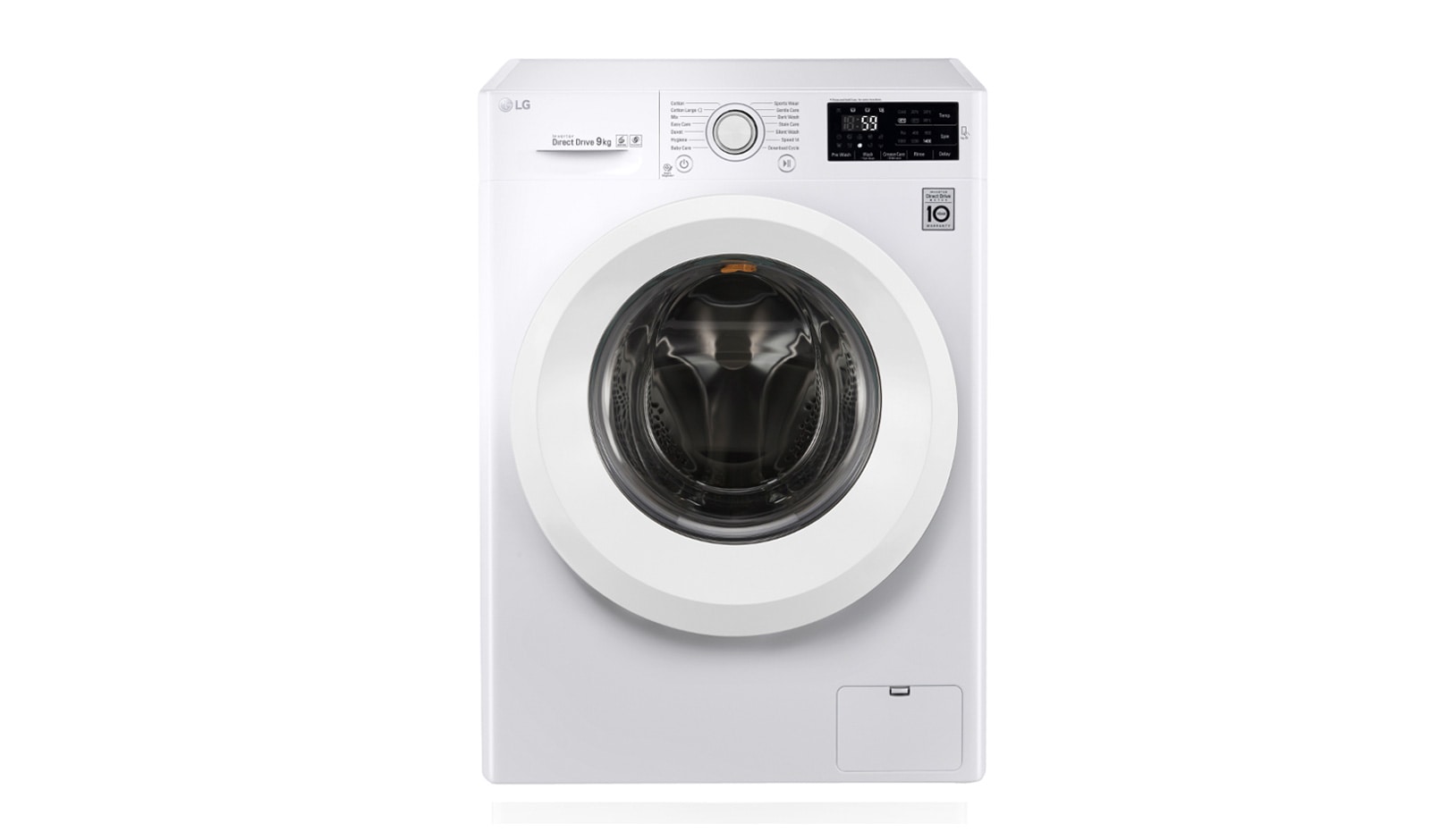 LG Lavatrice TurboWash™ 9 Kg Oblò Bianco, FH4U2VFN3