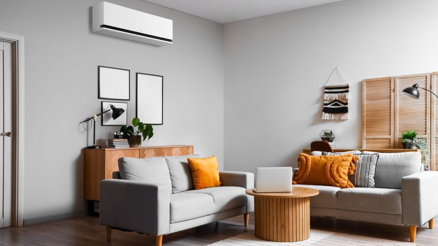 Aria condizionata in salone