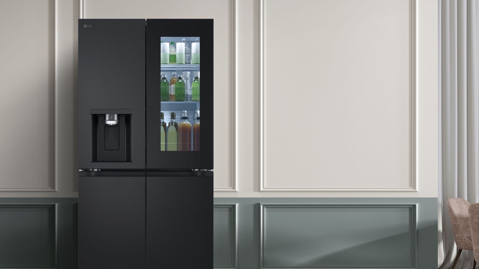 Frigorifero LG con sistema InstaView