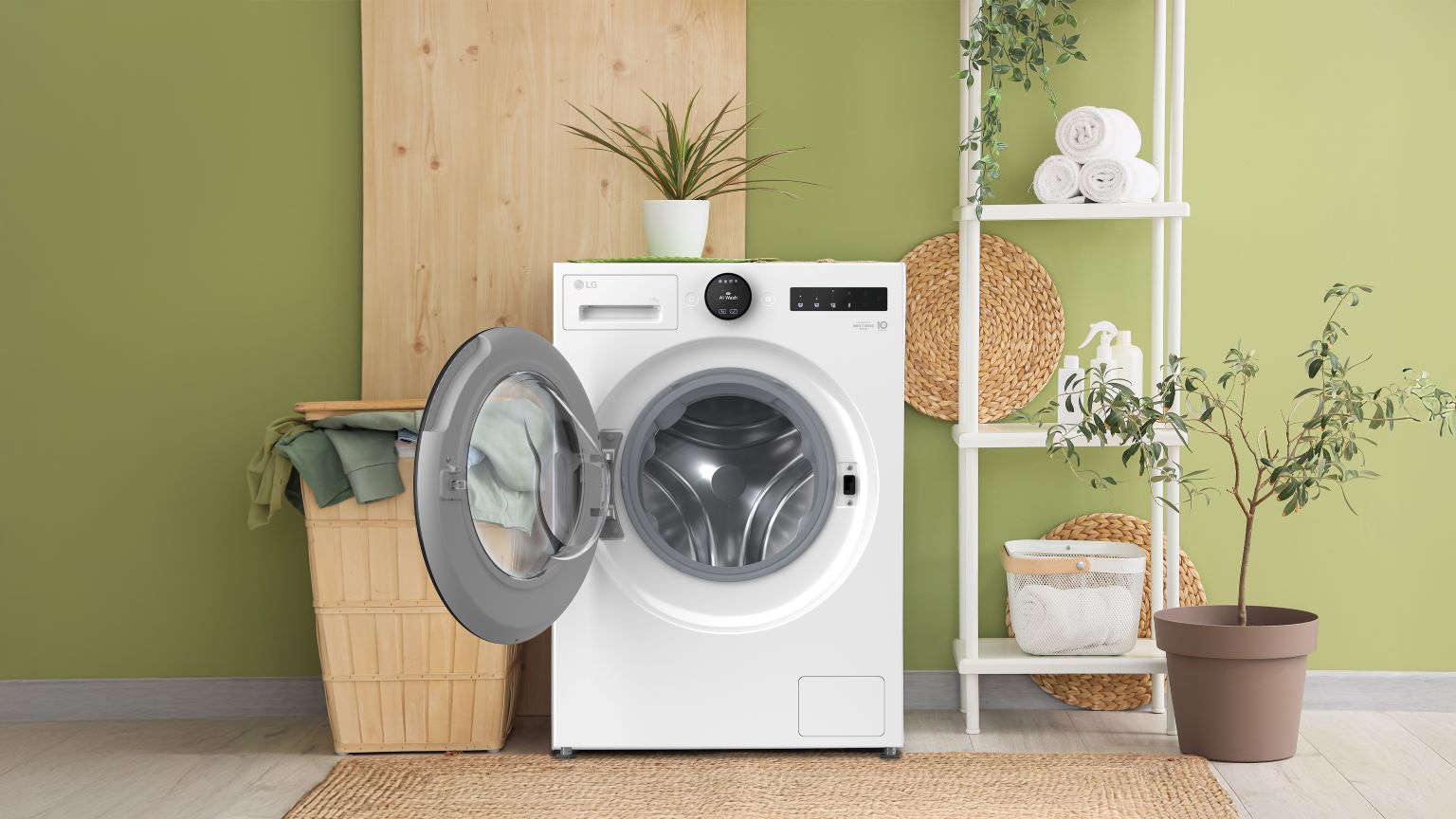 togliere le macchie di grasso dai vestiti con le lavatrici LG