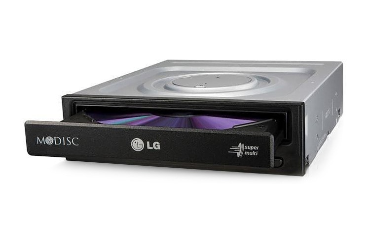 LG Masterizzatore Interno Super Multi DVD  Supporto M-Disc, GH24NSD1