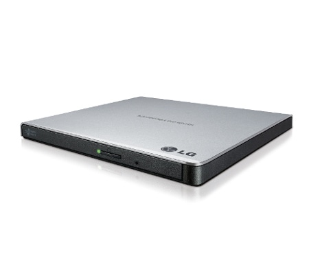 LG Masterizzatore Esterno DVD Supporto M-Disc Mac Compatibile Colore Argento, GP57ES40