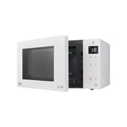 LG Microonde 23 litri, potenza 1000W | Cottura a vapore, Smart Inverter, Bianco, MH6336GDH